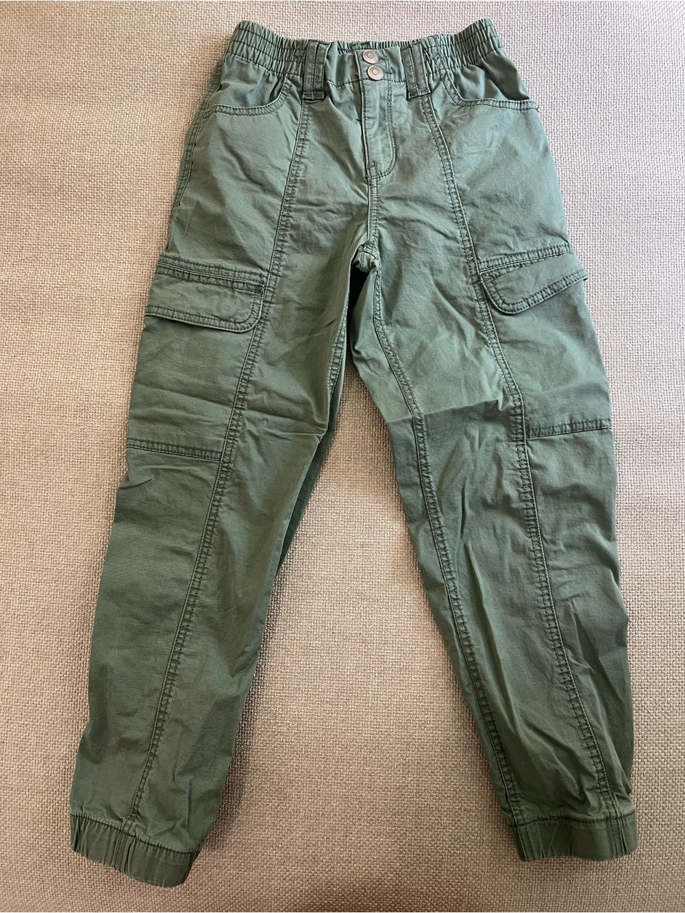Old Navy Girls Olive Green Cargo Pants